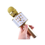 Bezdrôtový karaoke mikrofón – Gold